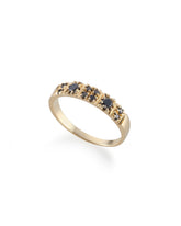 Lili Black Diamonds Ring
